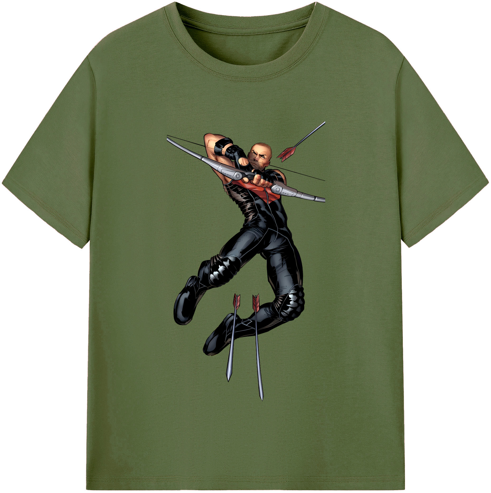 （画像用） アベンジャーズ The Avengers 綿100％半袖Tシャツ（フロントプリント）